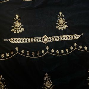 Indian Pakistani Kundan Headpiece Headband Jewelry